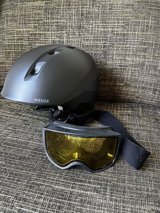 Capacete e oculos neve