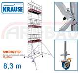 Rusztowanie Aluminiowe Jezdne Krause wys. 8,3 m OKAZJA OKAZJA OKAZJA