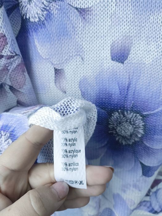 Nowy z metką włoski sweterek niciak plus size do 150 biust 46 48 50