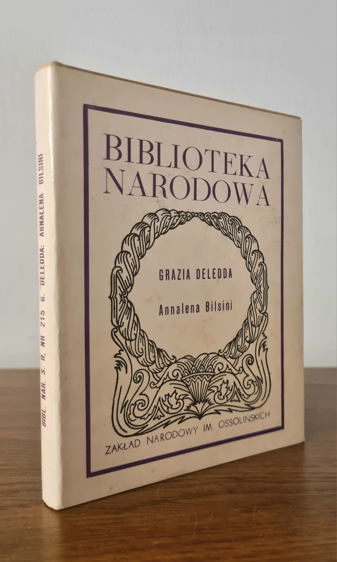Grazia Deledda - Annalena Bilsini. Biblioteka Narodowa