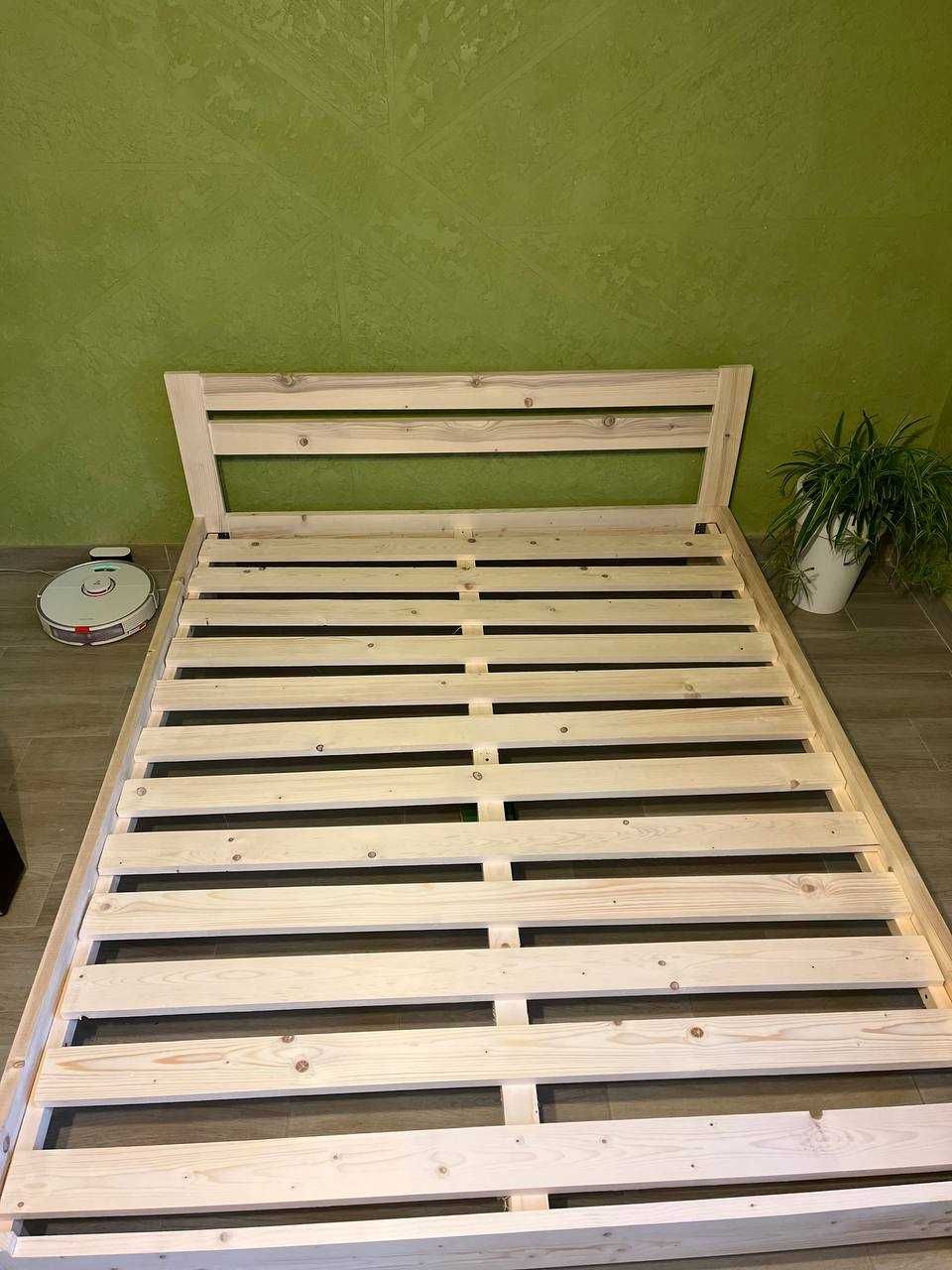 Кровать деревянная ліжко з дерева