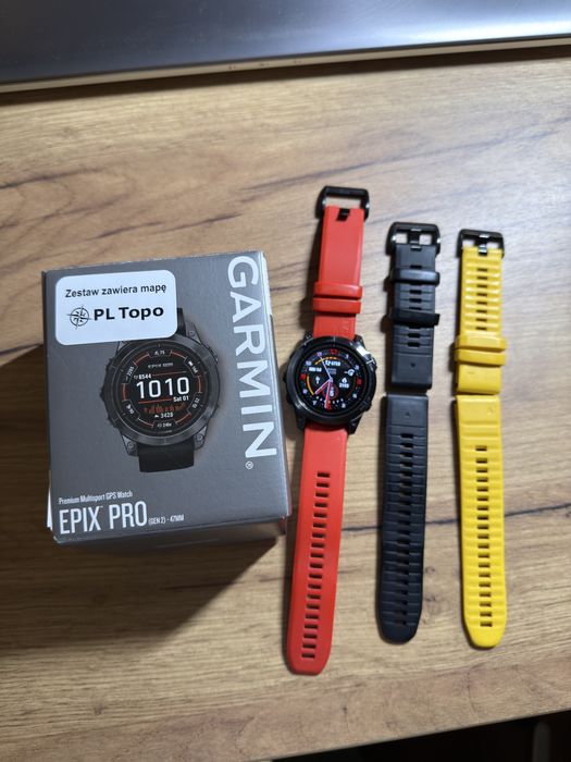 Garmin epix 2 pro 47 mm | Gwarancja | Mapy Topo