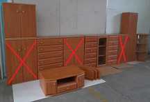 Meble szafki komody TV szuflady barek Black Red White BRW Olcha Miodow