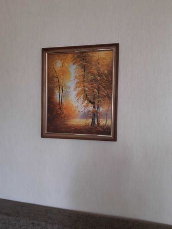 Картина "Осень", холст, масло, 50х60, без рамки