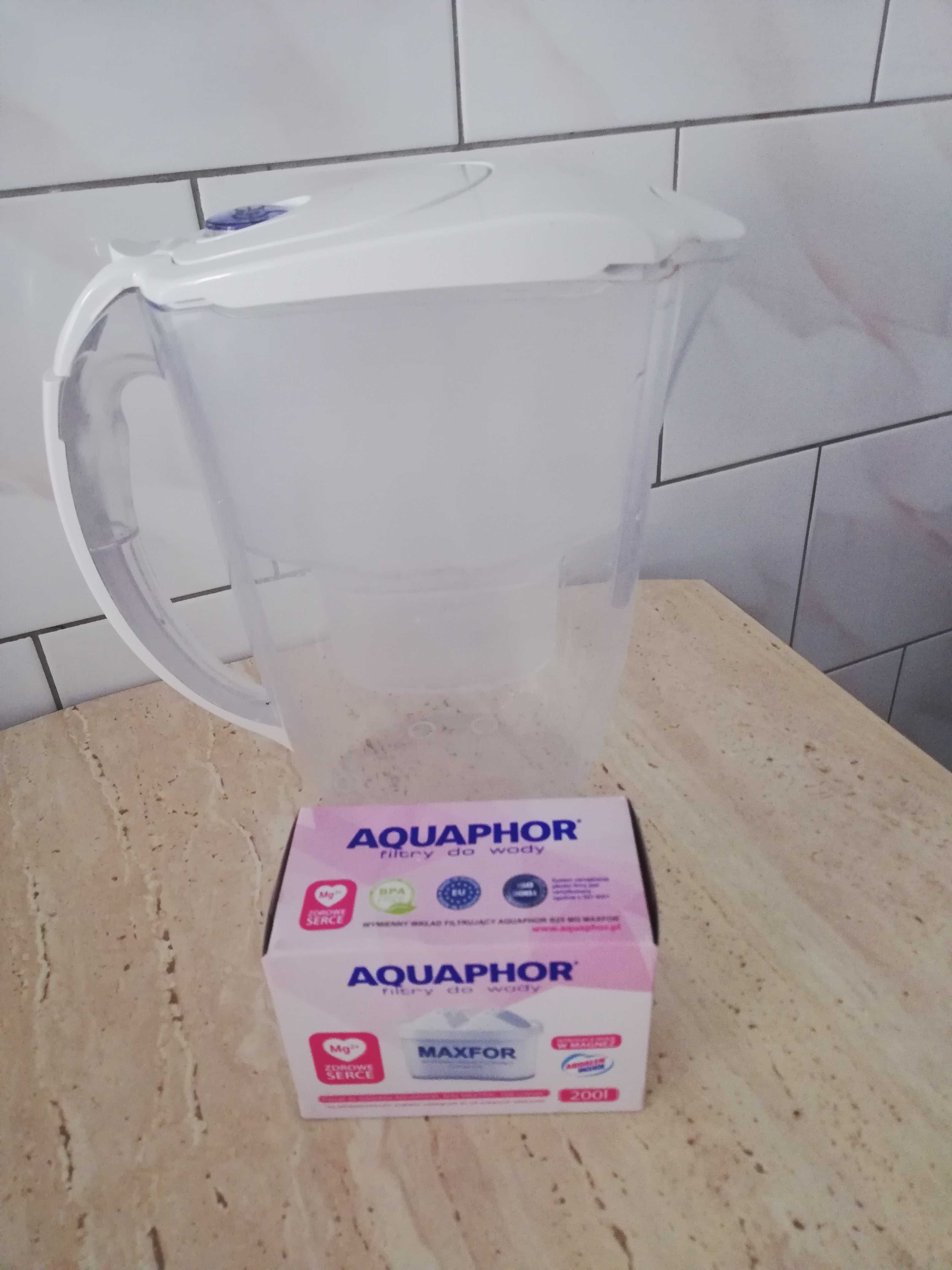 Dzbanek filtrujący Aquaphor plus nowy wkład