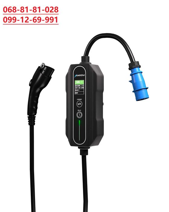 АКЦІЯЯЯ->вир.УКРАЇНА_Рено,Кіа,WV,BYD,Gbt перех.CCS2+Type 16-32А ТЕСЛА