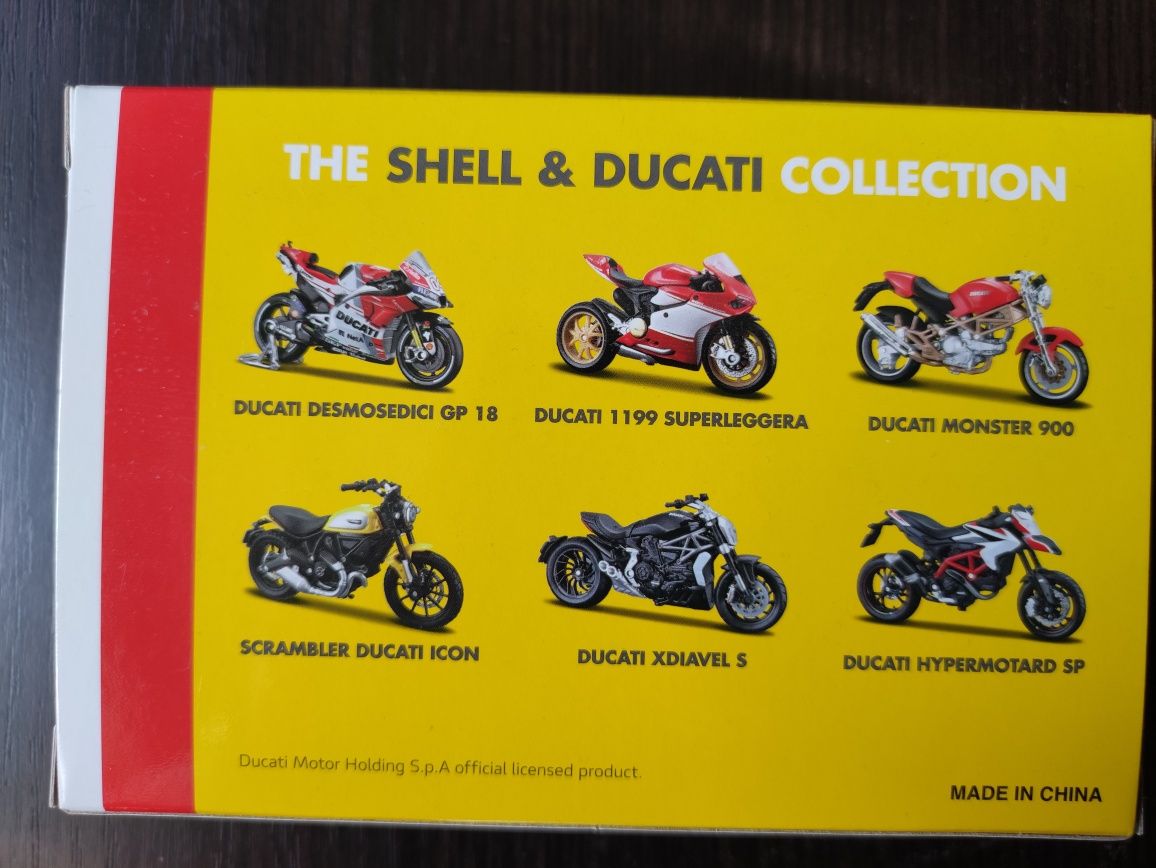 Motory Ducati od Bburago Shell