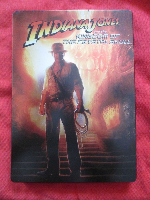 Indiana Jones e o Reino da Caveira de Cristal - ed. 2 discos em lata