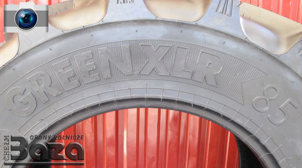 BAZA Opona 380/85R30 GRI XLR-85 D-65 Elastyczna Szeroka Mocna + TK !