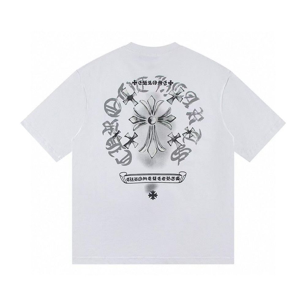 Футбокли Chrome Hearts унисекс Хром Хартс с керстами новинка 2025