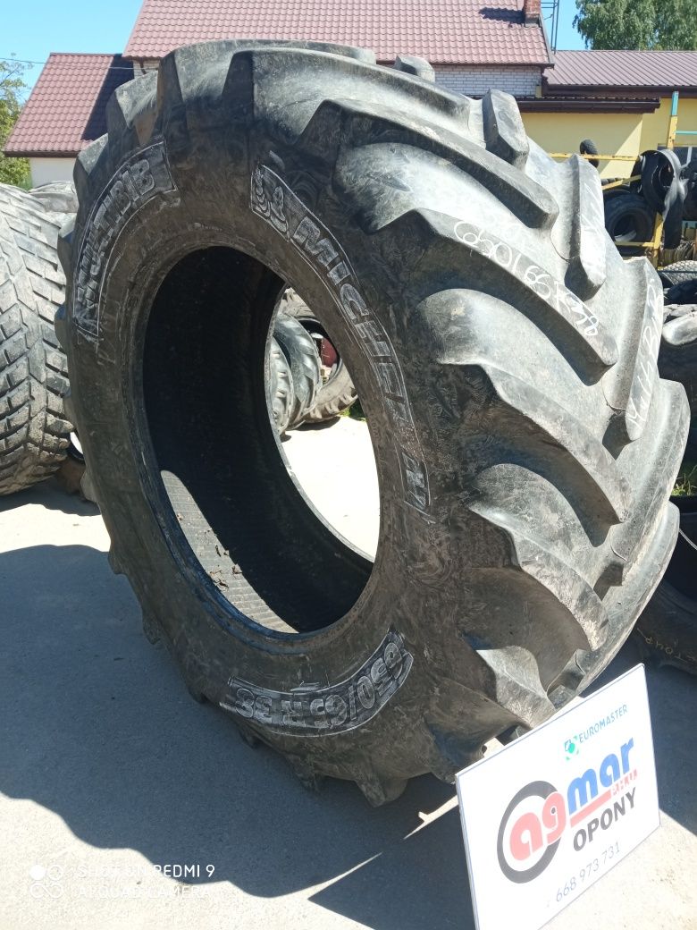 650/65R38 Michelin Multi Bib Opona używana rolnicza