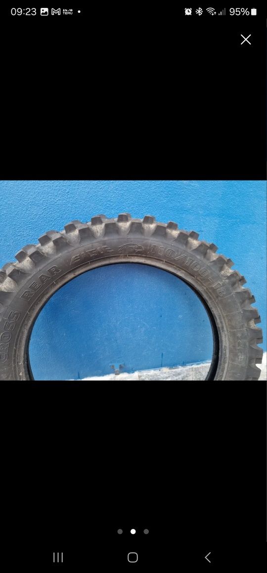 Pneu moto cross 110/110 r18