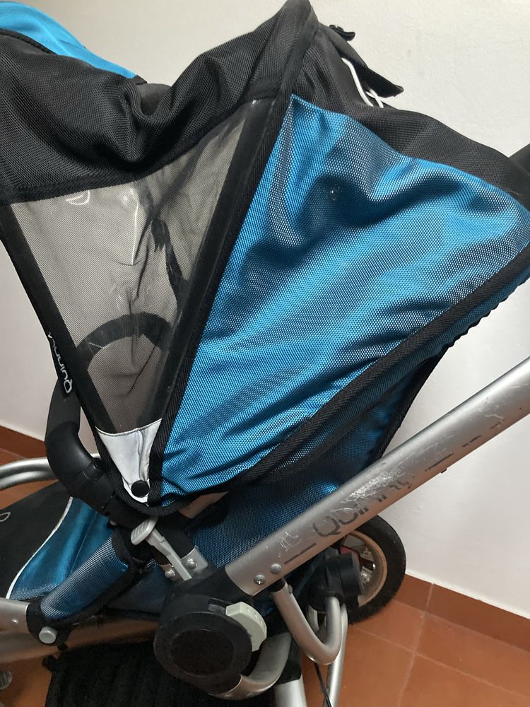 Carrinho de bebé Quinny Buzz c/cadeira e ovo