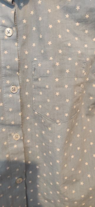 Niebieska Koszula 146