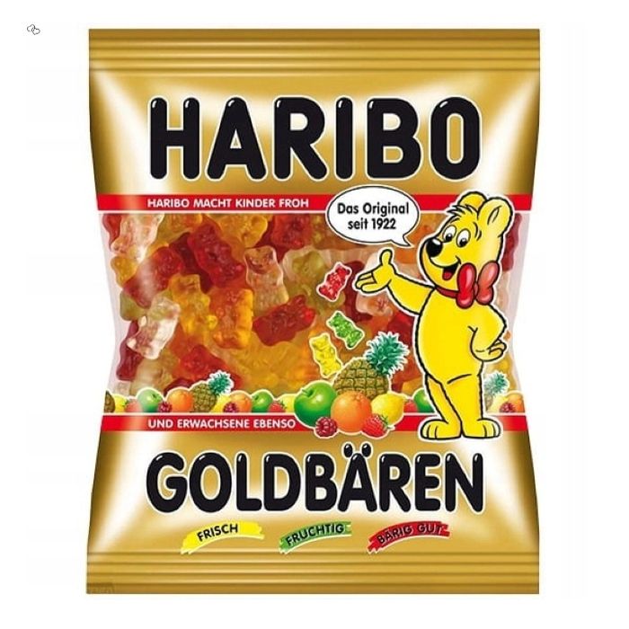 Haribo żelki 340 gram Goldbären misie owocowe z Niemiec 10 sztuk