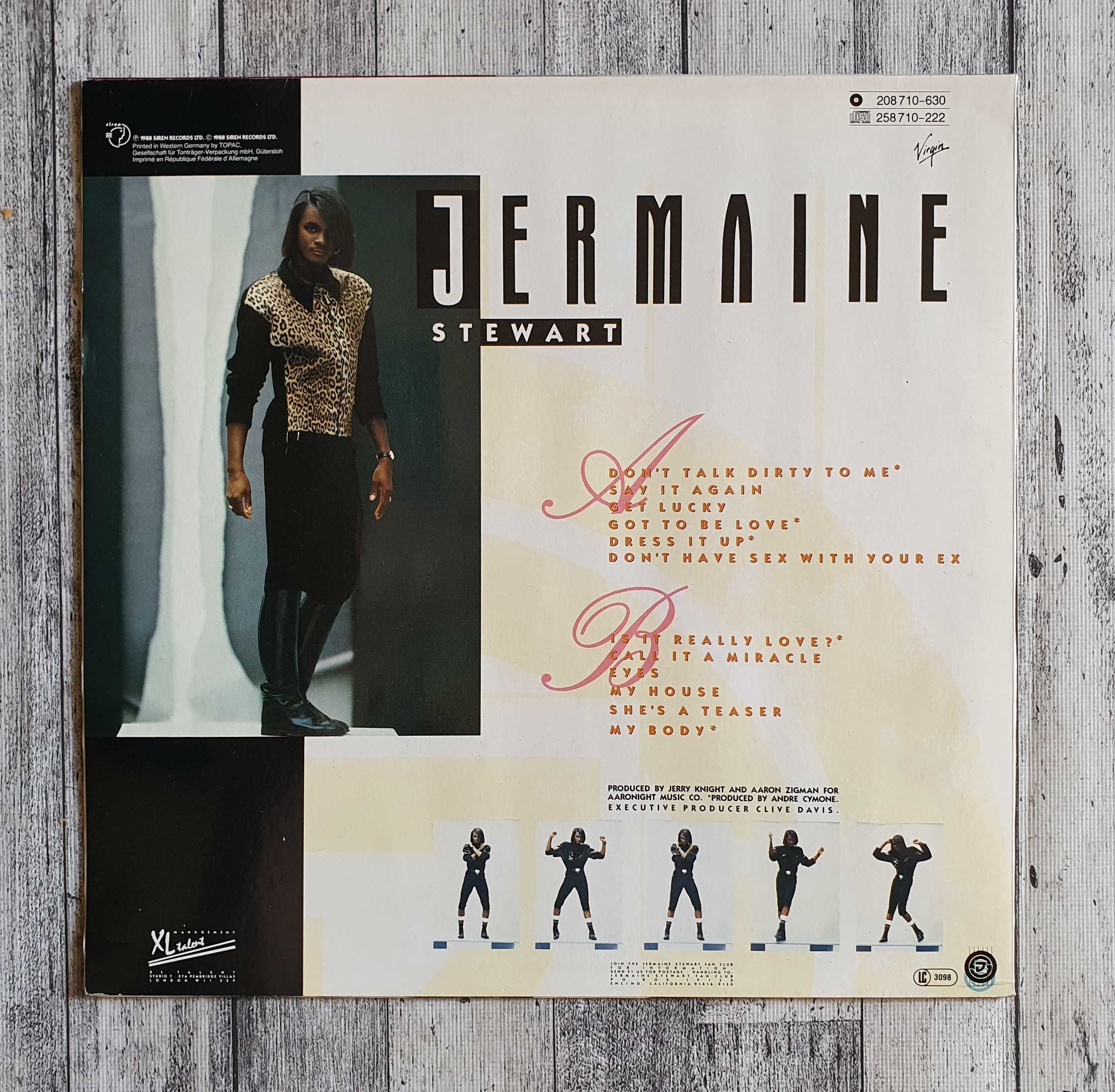 Jermaine Stewart Say It Again LP 12
