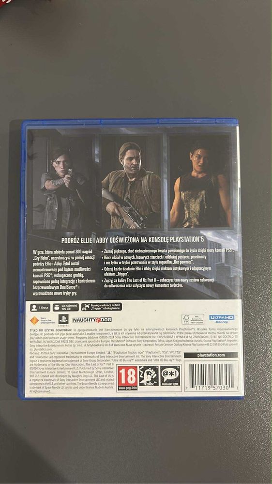 The Last Of Us Part II Remastered