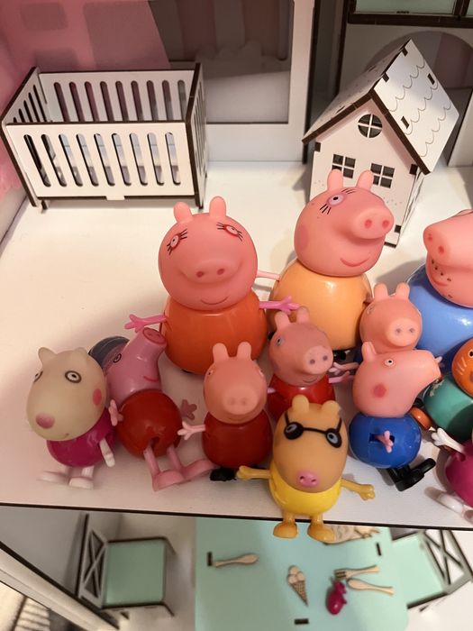 Pepa pig. Герої з мультфільма свинка пепа