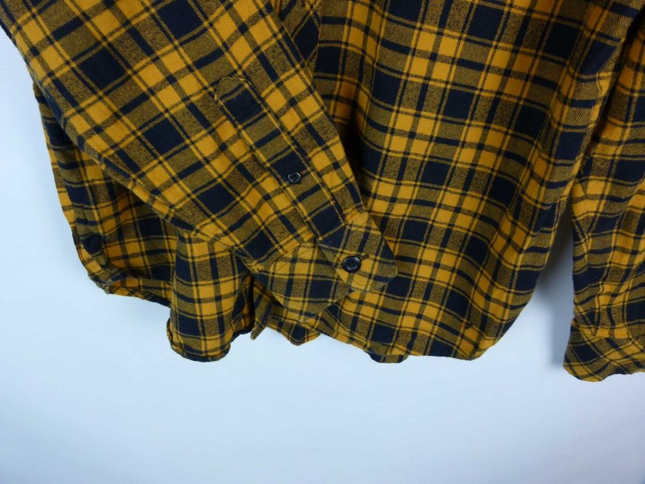 Carhartt flanelowa koszula męska casual / S