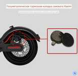 Тормозные колодки на Xiaomi, 2 шт