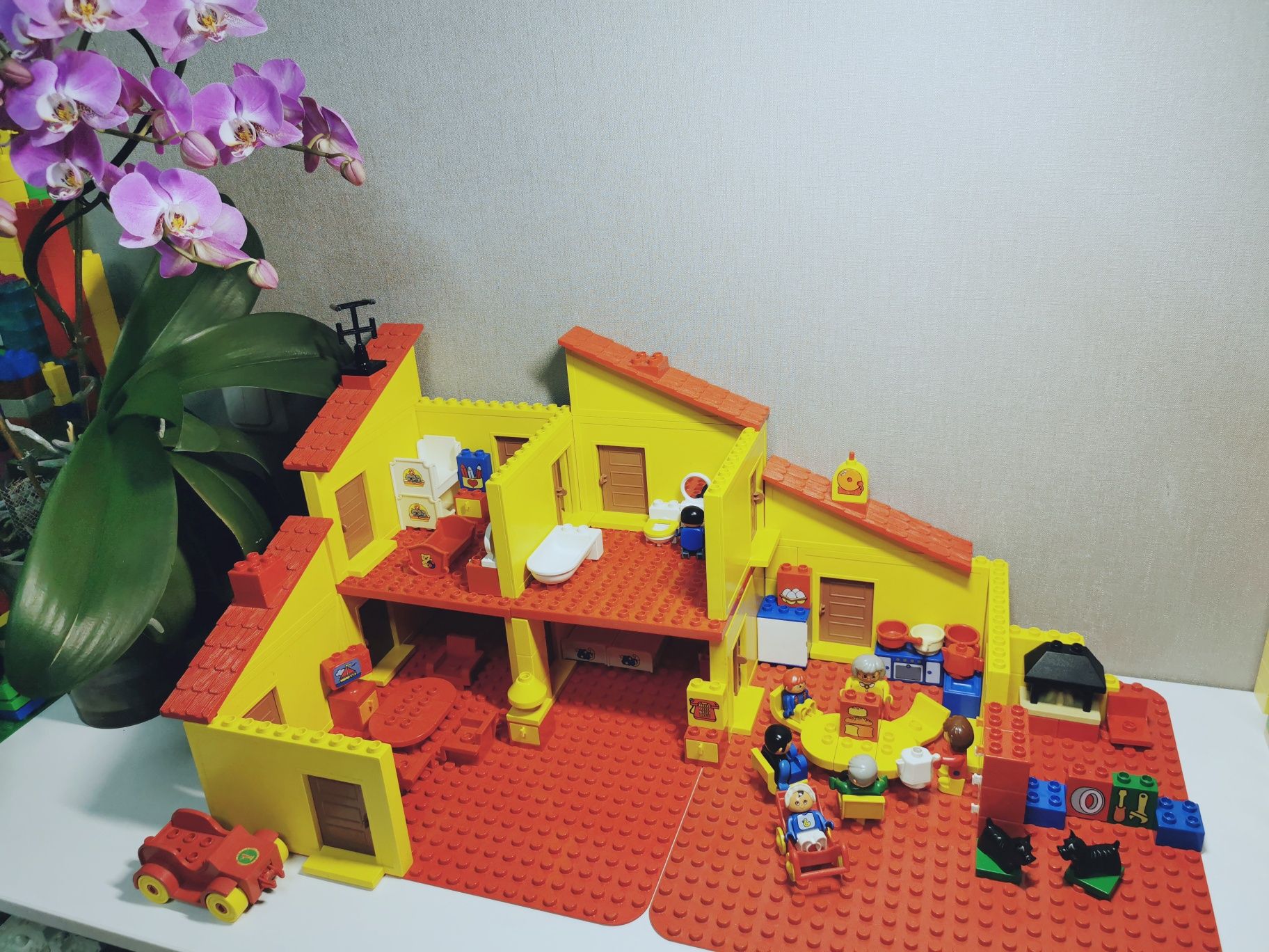 Lego Duplo #9152 Сімейний будинок дом семья рік випуску 1988 оригінал