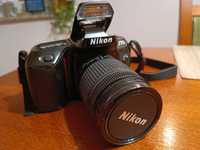 Aparat Nikon F70 plus obiektyw Nikkor 28-80mm