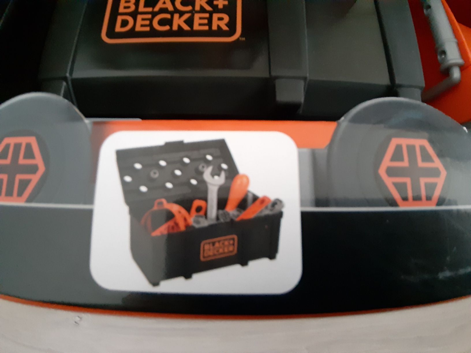 Smoby Black & Decker ciężarówka narzędzia dźwig 3w1 nowe