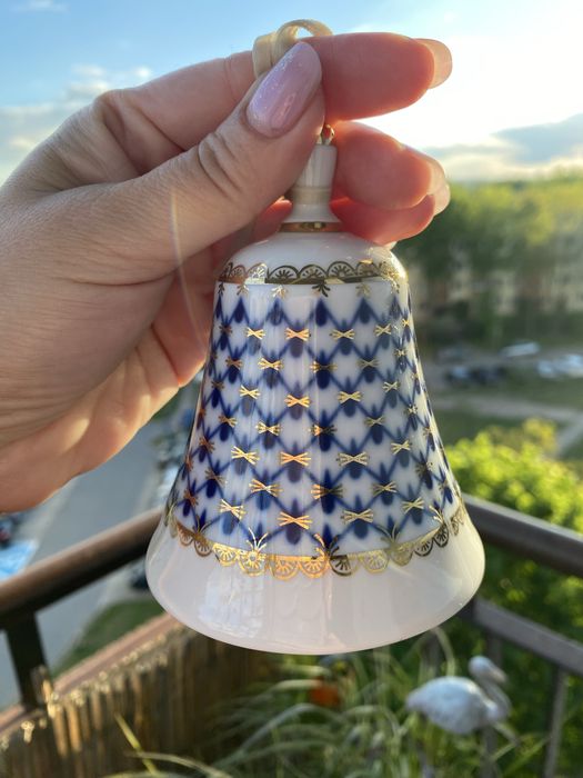 Dzwonek porcelanowy Łomonosow