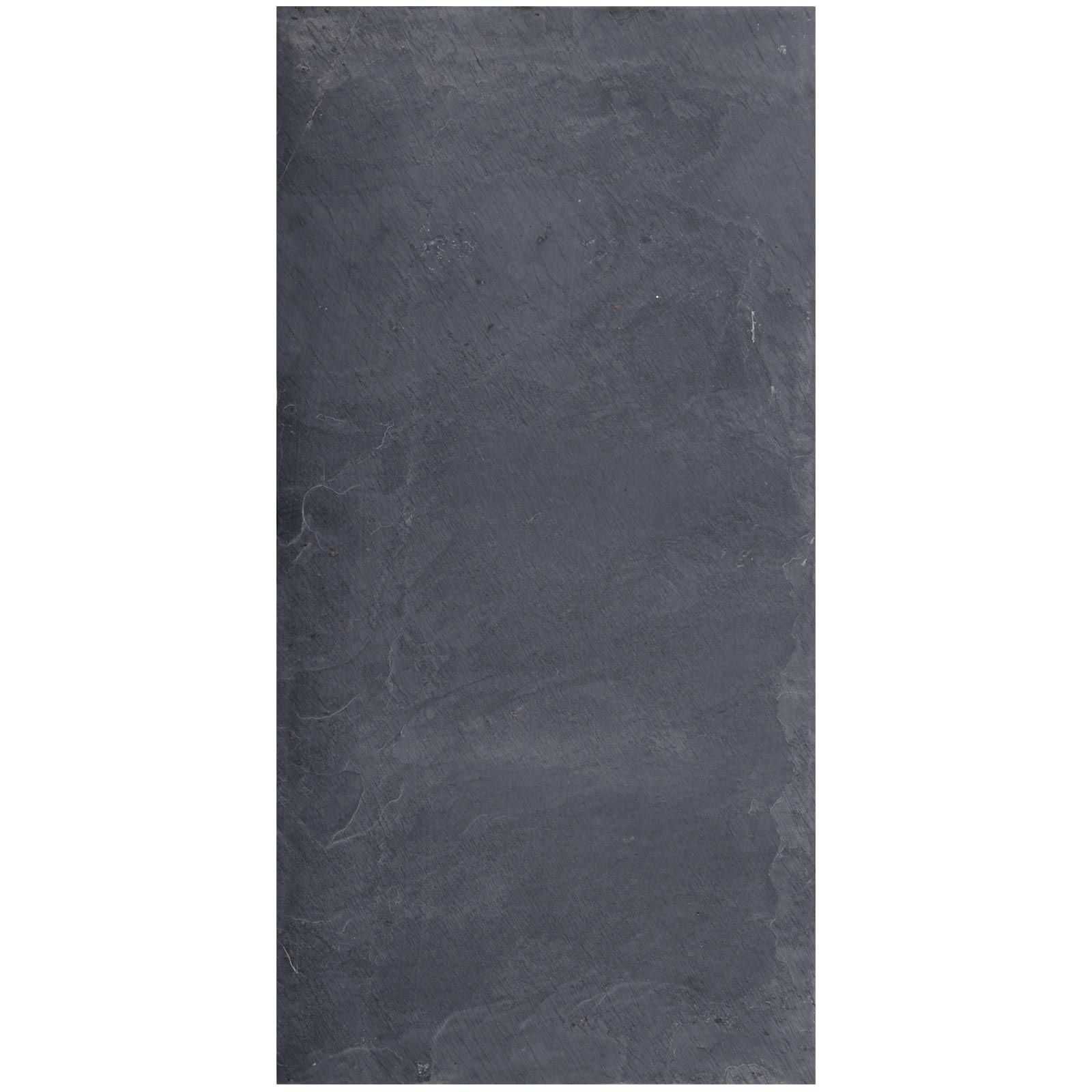 Płytki Kamienne Elewacyjne Łupek Black Slate 60x30x1 cm / Elewacja