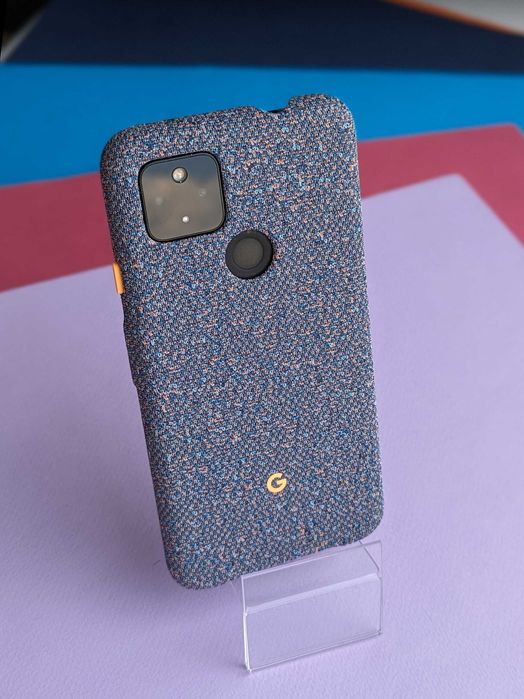 Чохол для Google Pixel 4a 5g - Fabric оригінал Blue Confetti чехол