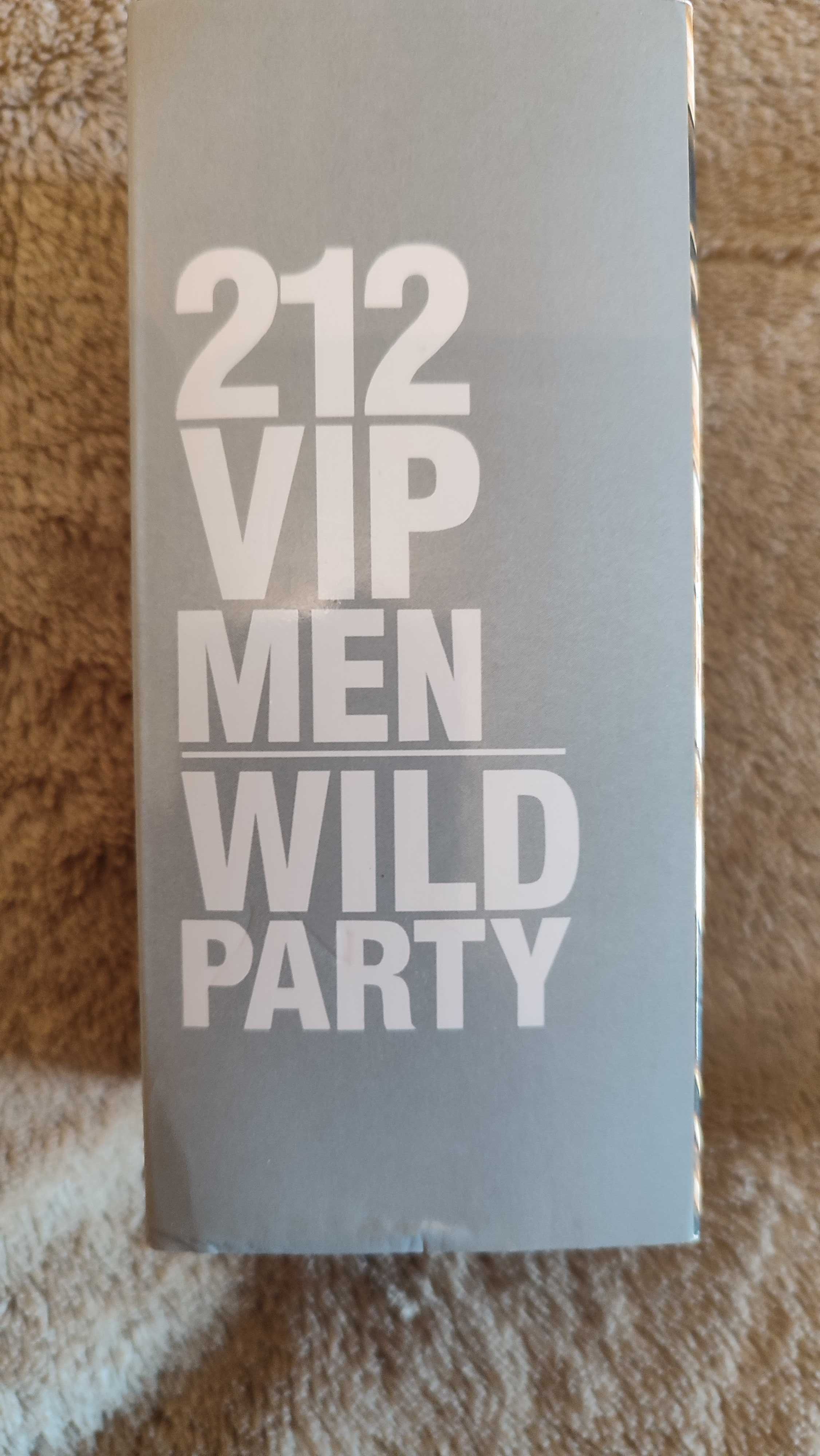 212 VIP Men Wild Party туалетная вода мужская оригинал 100мл