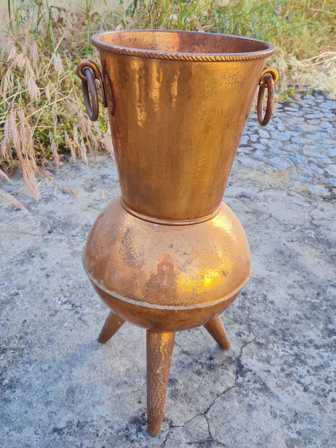 Pote em cobre vintage