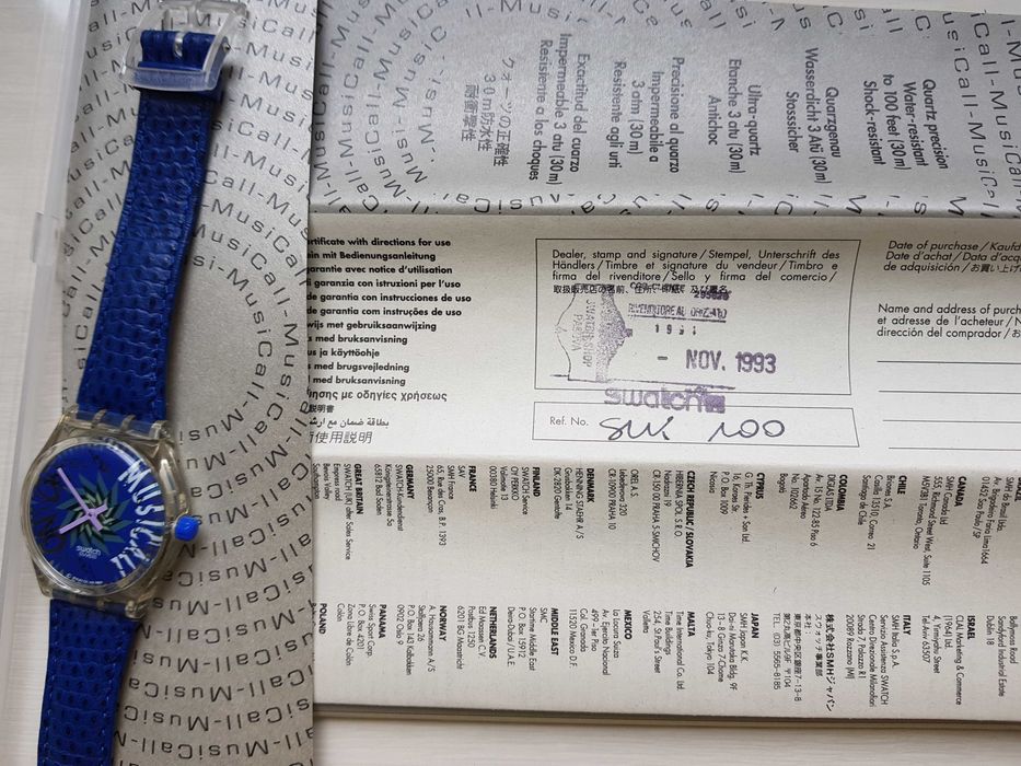 Годиннк колекційний Swatch