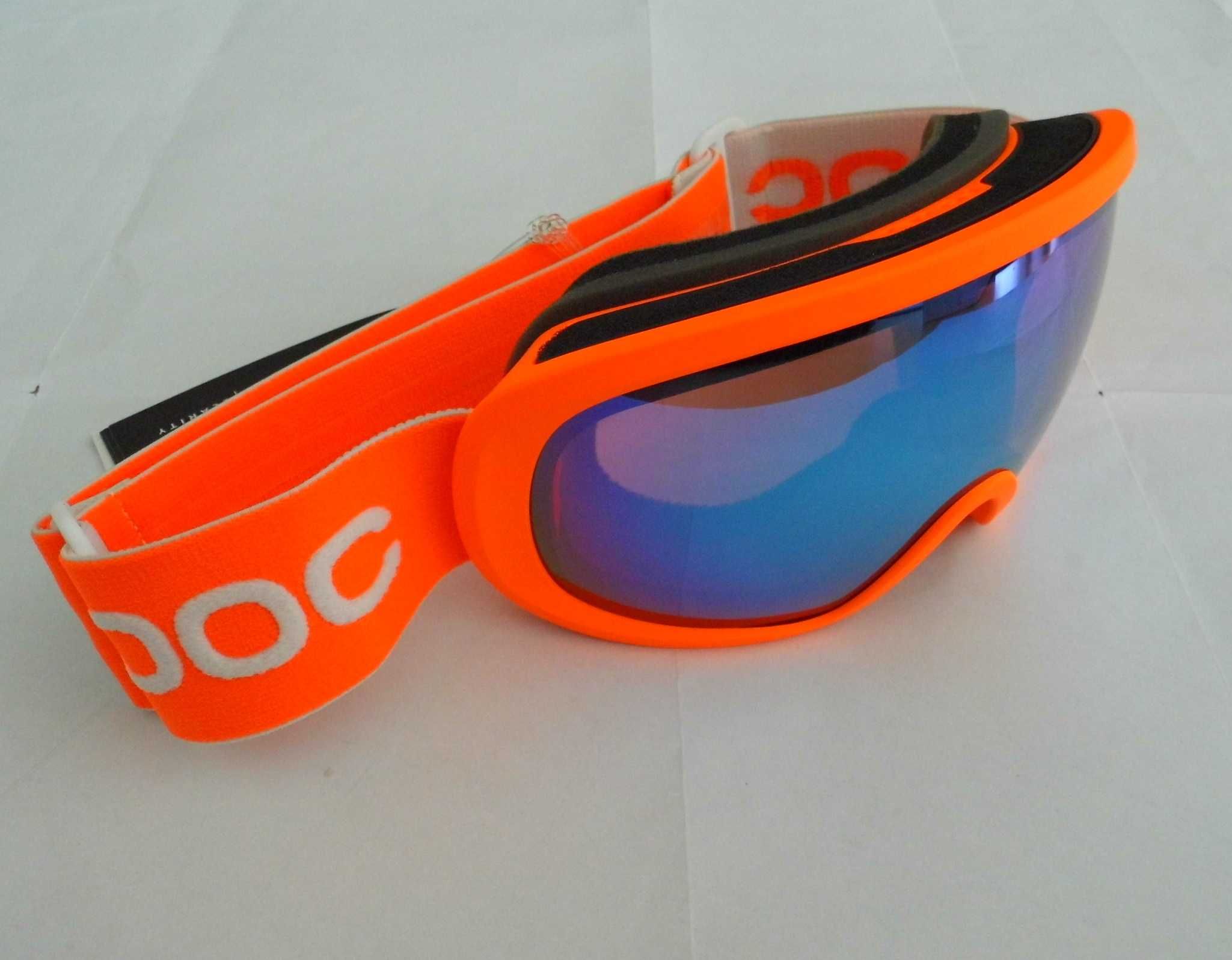 Gogle narciarskie POC Fovea Mid Clarity Comp Orange S2+S1 Nowe