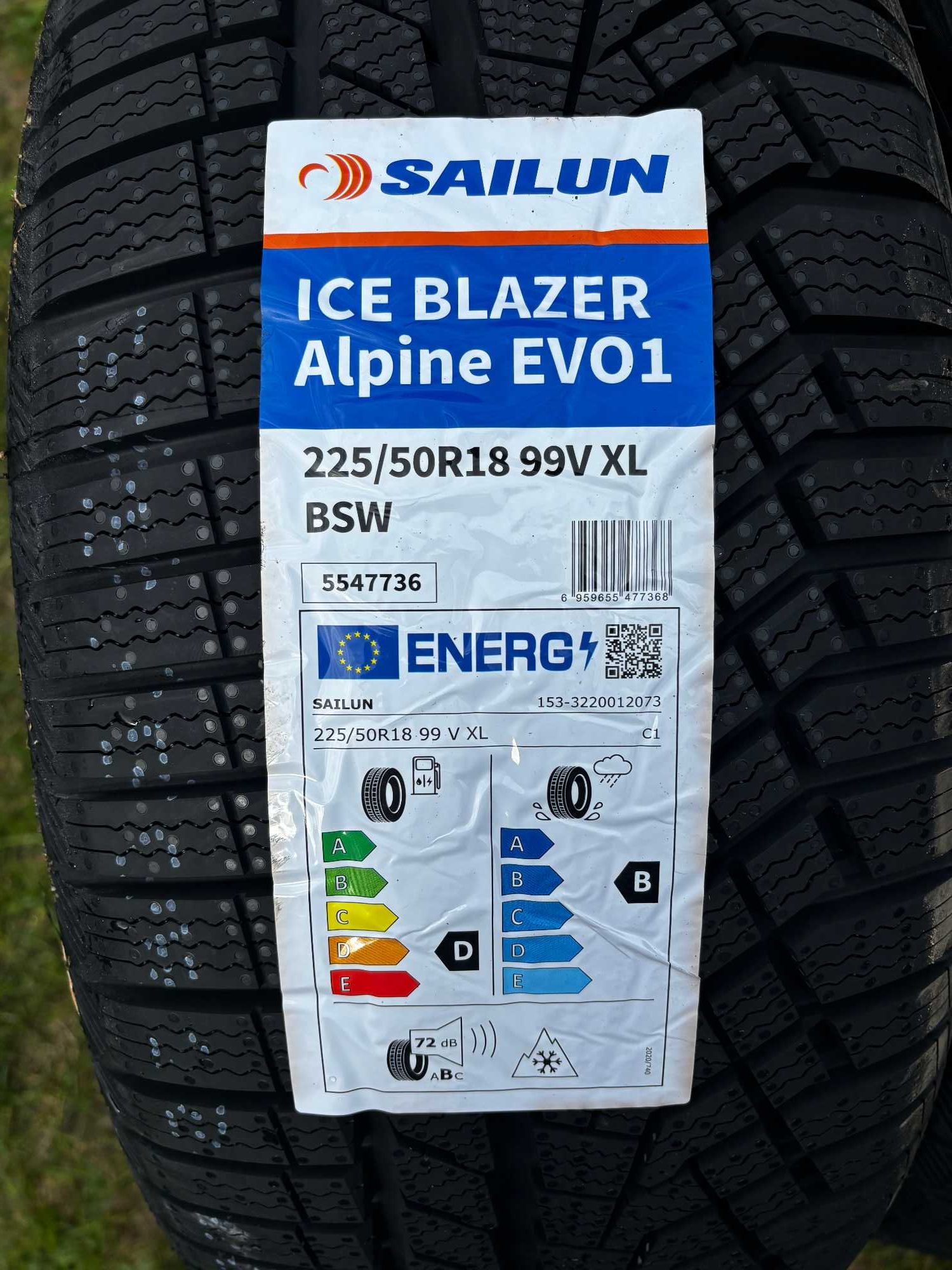 Okazja opony zimowe 225/50R18 99V SAILUN ICE BLAZER ALPINE EVO1 2025