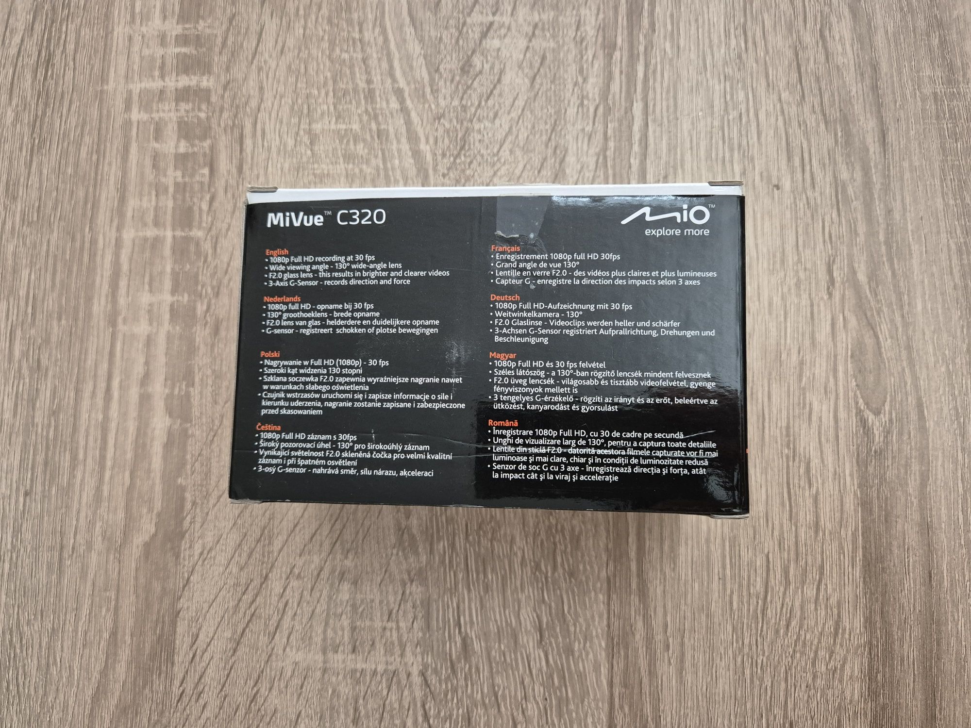 Wideorejestrator MIO MiVue C320