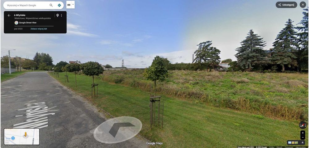 Działka budowlana Wielichowo nr 249/3