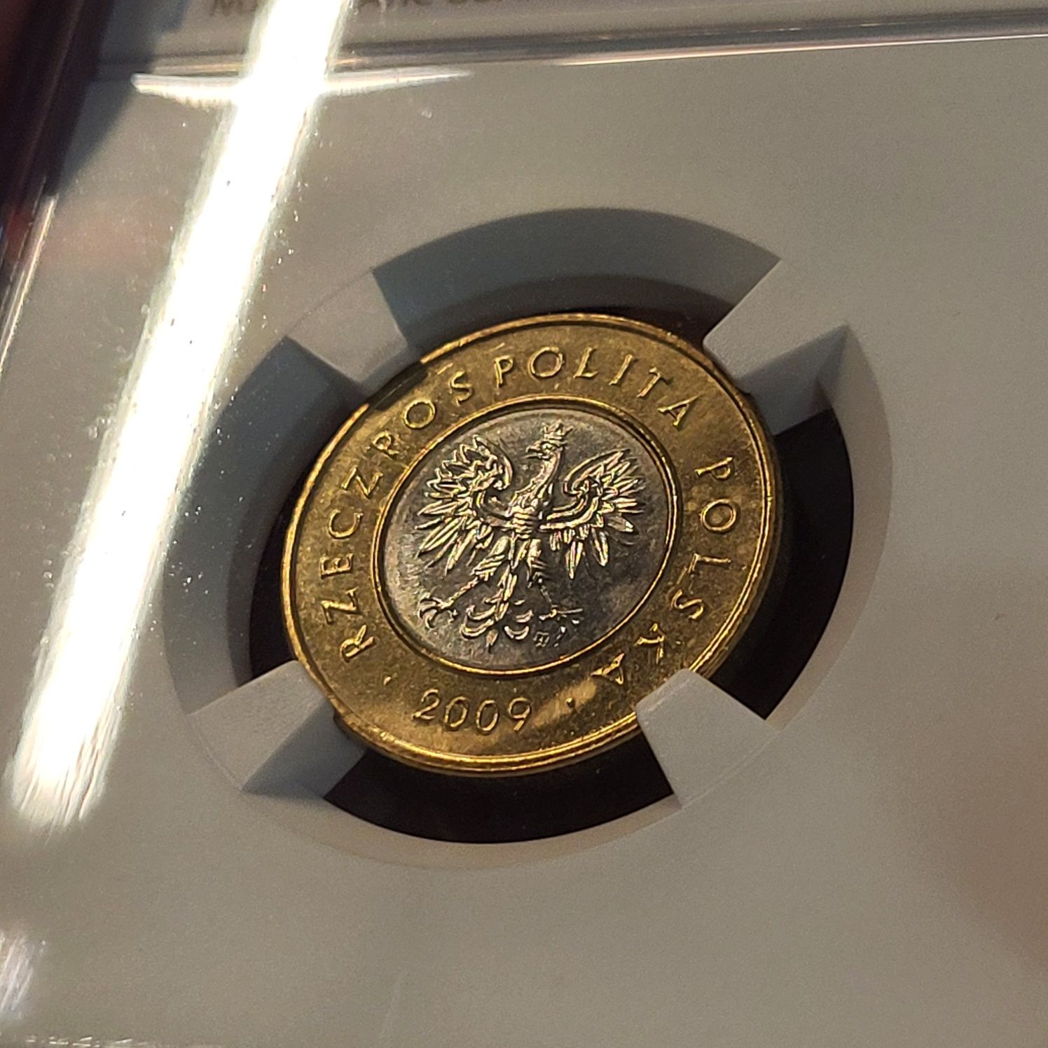 2 złote 2009 MS65 NGC