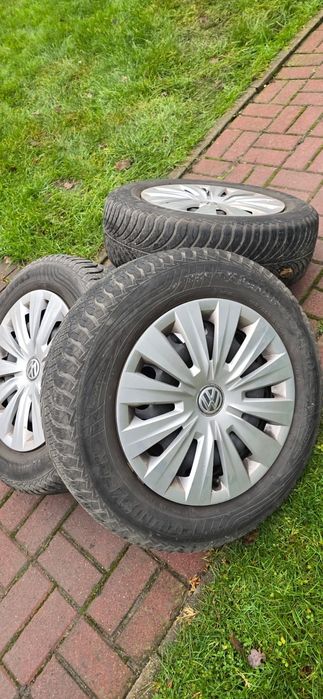 Koła stalowe 15 opony wielosezonowe