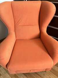 Używany  Fotel pomaranczowy