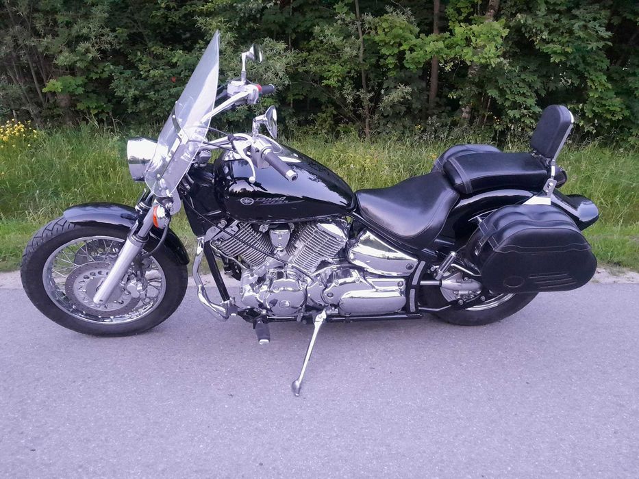 Yamaha Drag star 1100.Wersja eu,2004 rok.po regeneracji sprzegielka.