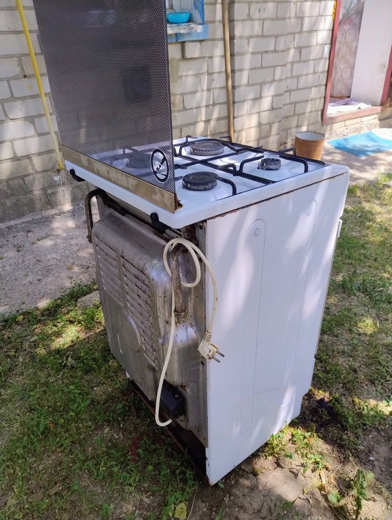 Газова плита Indesit б/у