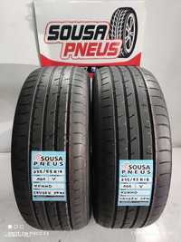 2 pneus semi novos 235-55r19 kumho - oferta dos portes