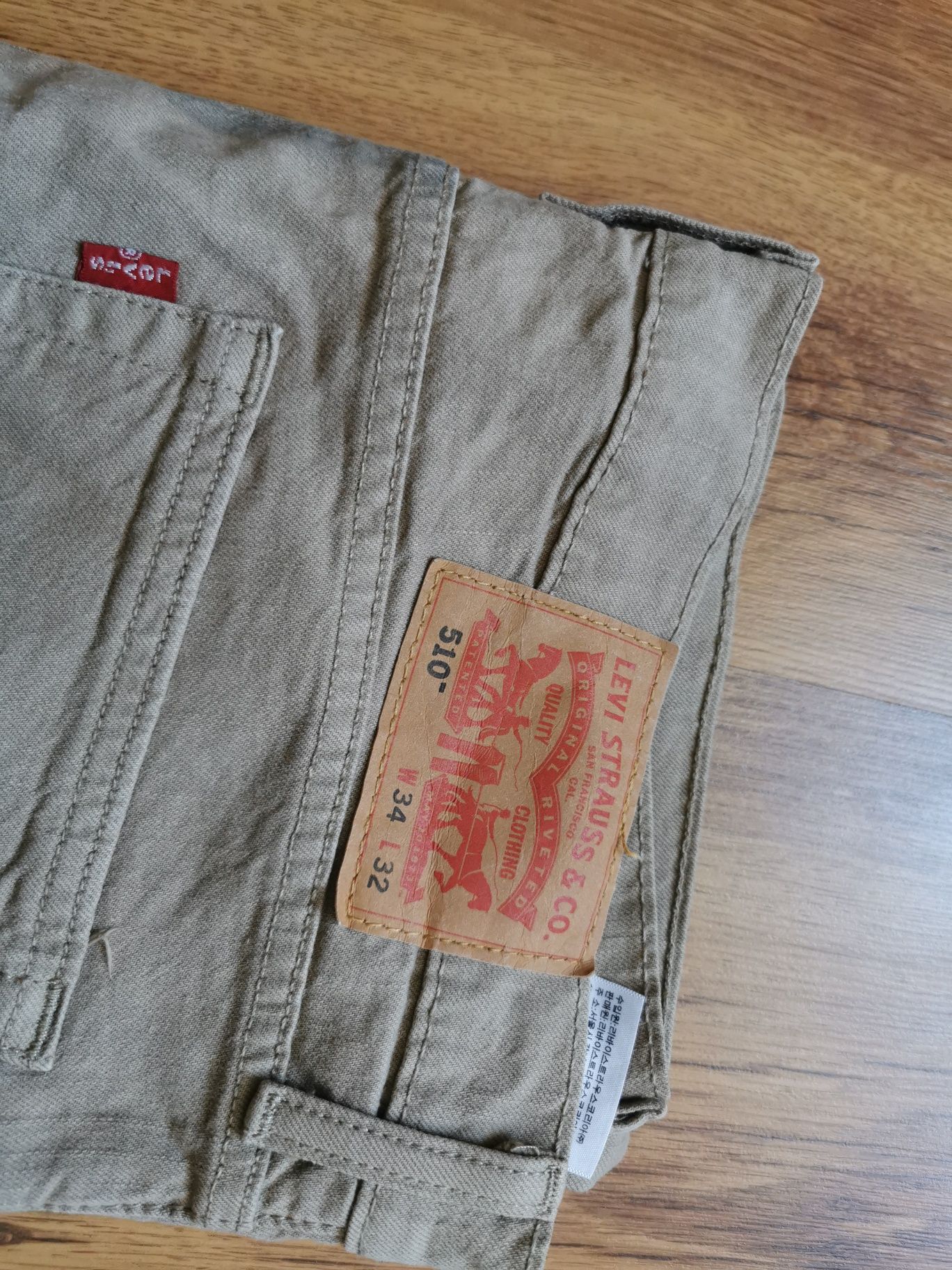 Levi's 510 W34 L32 spodnie jeansowe jeansy Levis
