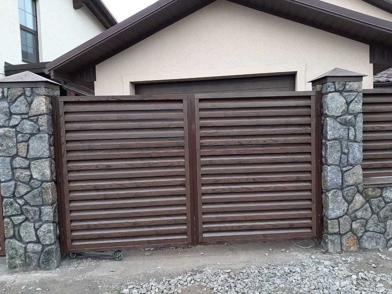 Забор Жалюзи Паркан Ранчо Жалюзі