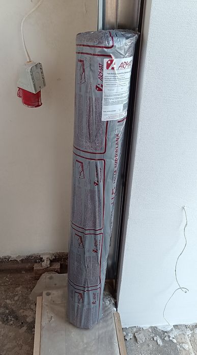 ARMAT Folia izolacyjno-budowlana, Czarny (4 m x 25 m x 0,2 mm) NOWA