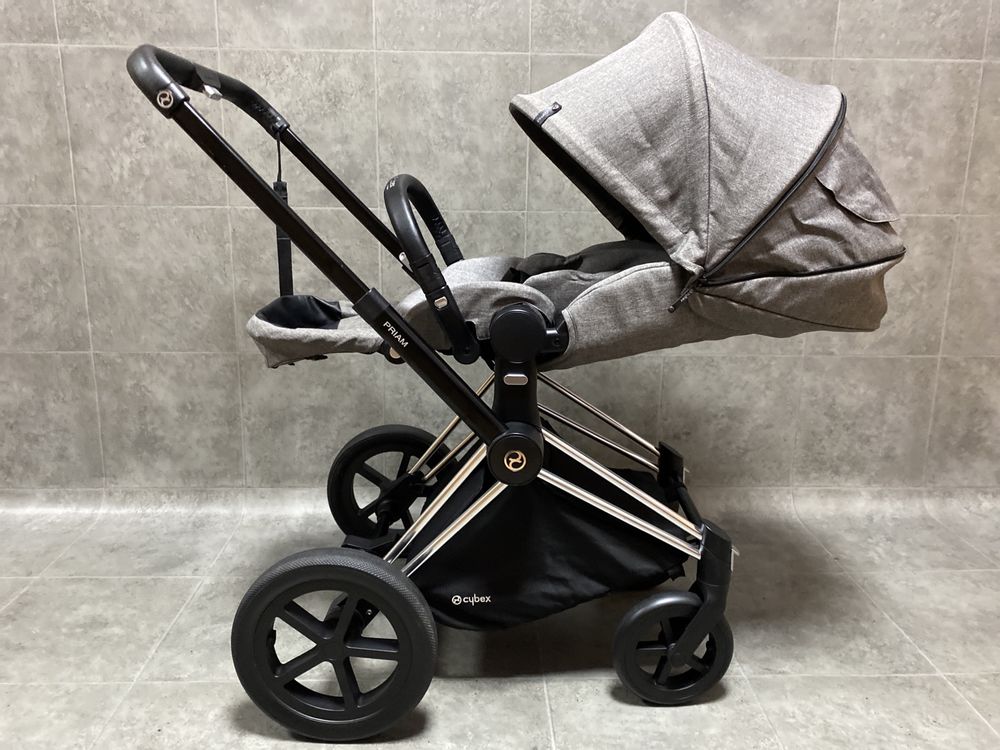 Коляска Cybex Priam 2в1 3в1 Soho gray БЕСПЛАТНАЯ ДОСТАВКА