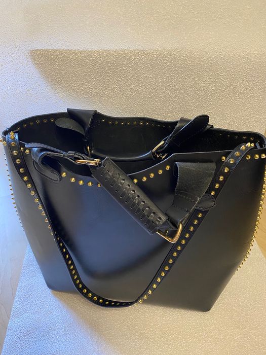 Сумка жіноча велика Zara нова, шкіра бізона