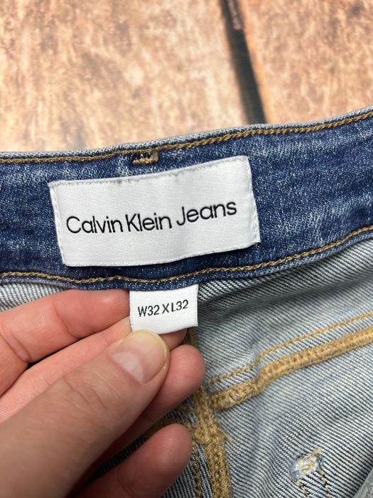 Spodbie Jeansowe Calvin Klein