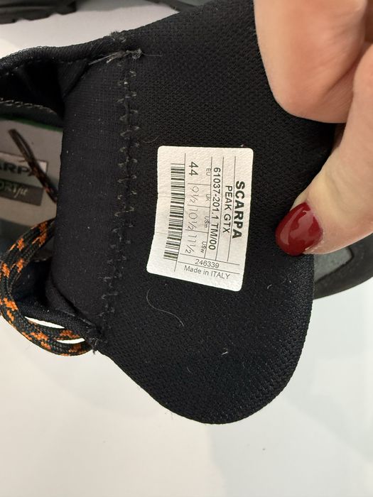 Черевики, ботінки Scarpa Peak Gtx оригінал